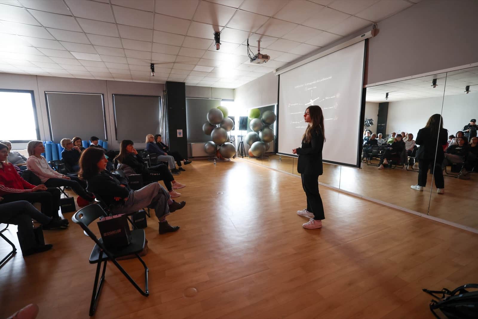 Le partecipanti a una scorsa edizione del Workshop Menopausa StarClub